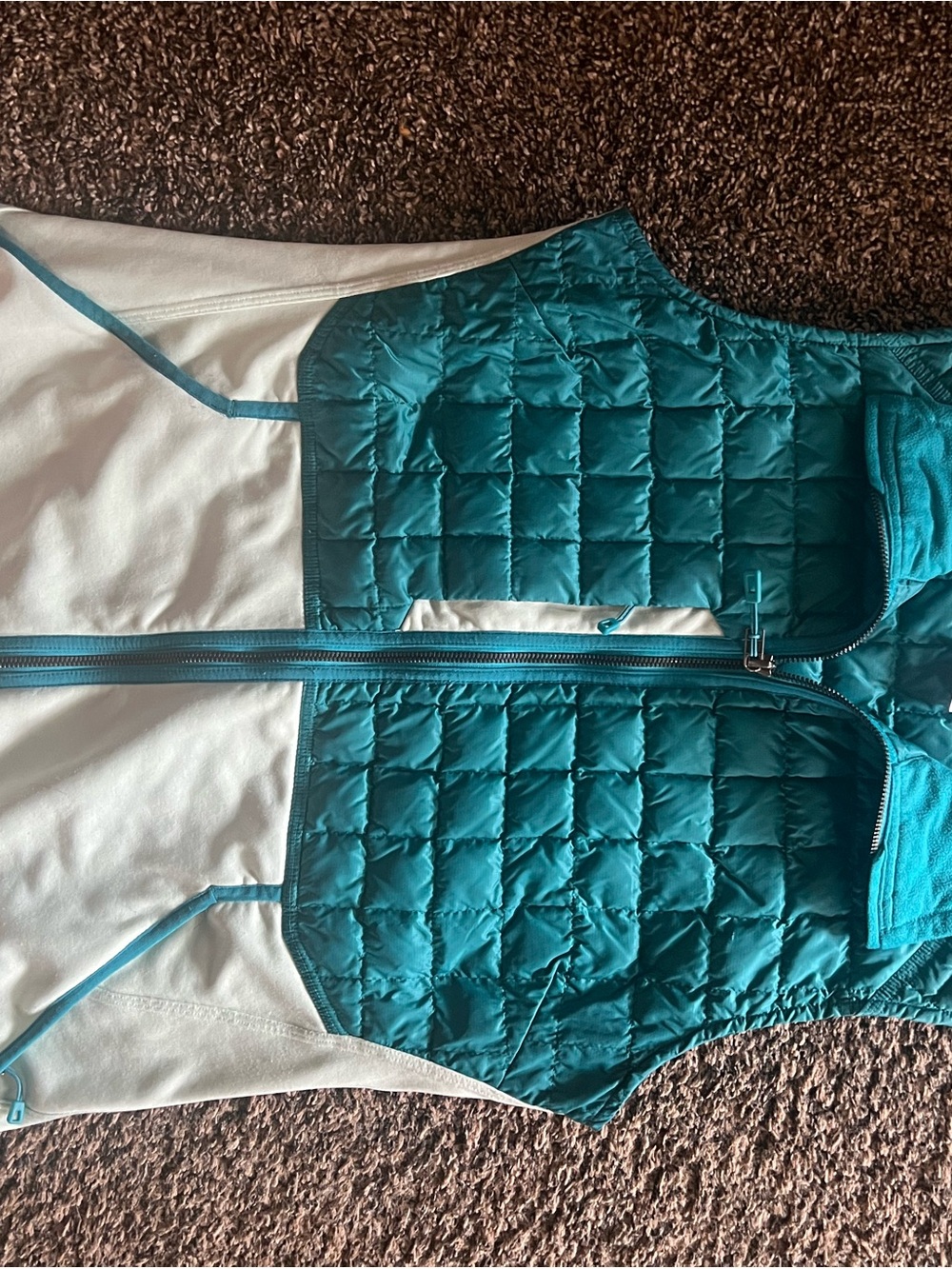 Patagonia Teal Women's Quilted Vest